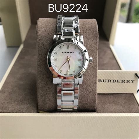 burberry heart pearl watch|mother of pear diamond set stainless steel ladies watch bu9224.